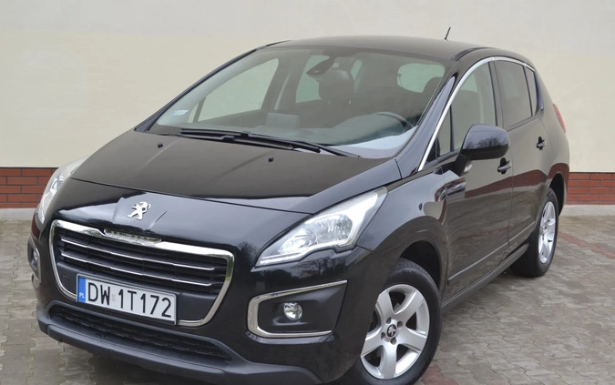 Peugeot 3008 cena 39900 przebieg: 91415, rok produkcji 2016 z Piława Górna małe 379